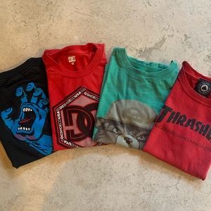 Boy’s bundle of skate tees